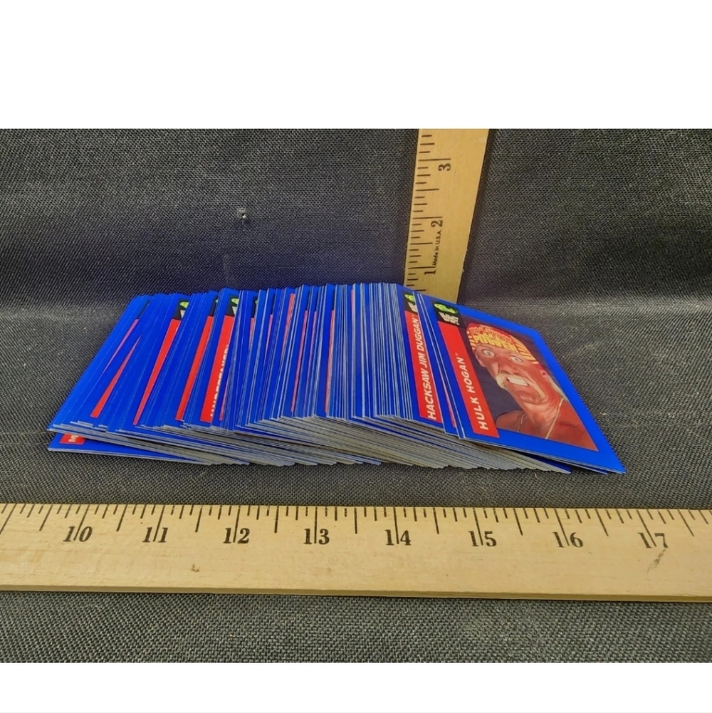 1991 Classic WWF Wrestling Card Set Complete High Grade Example